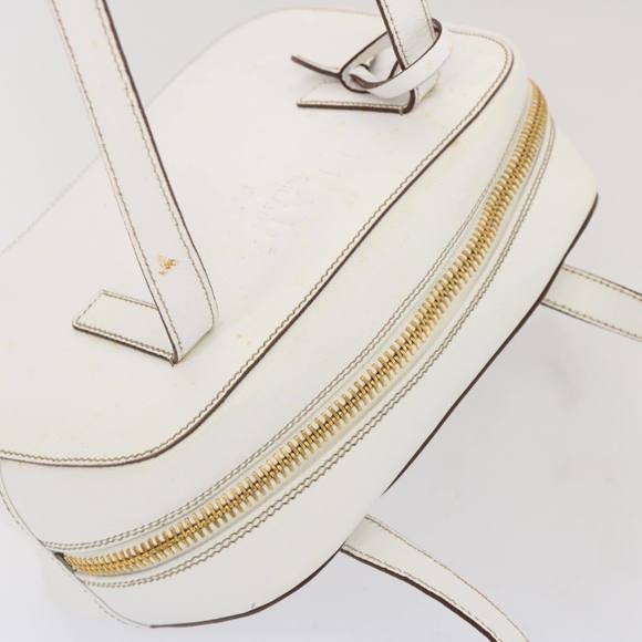 PRADA Safiano leather Shoulder Bag White Auth bs12825 - Picture 6 of 16